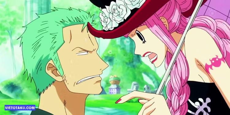 Zoro and Perona suddenly became a couple