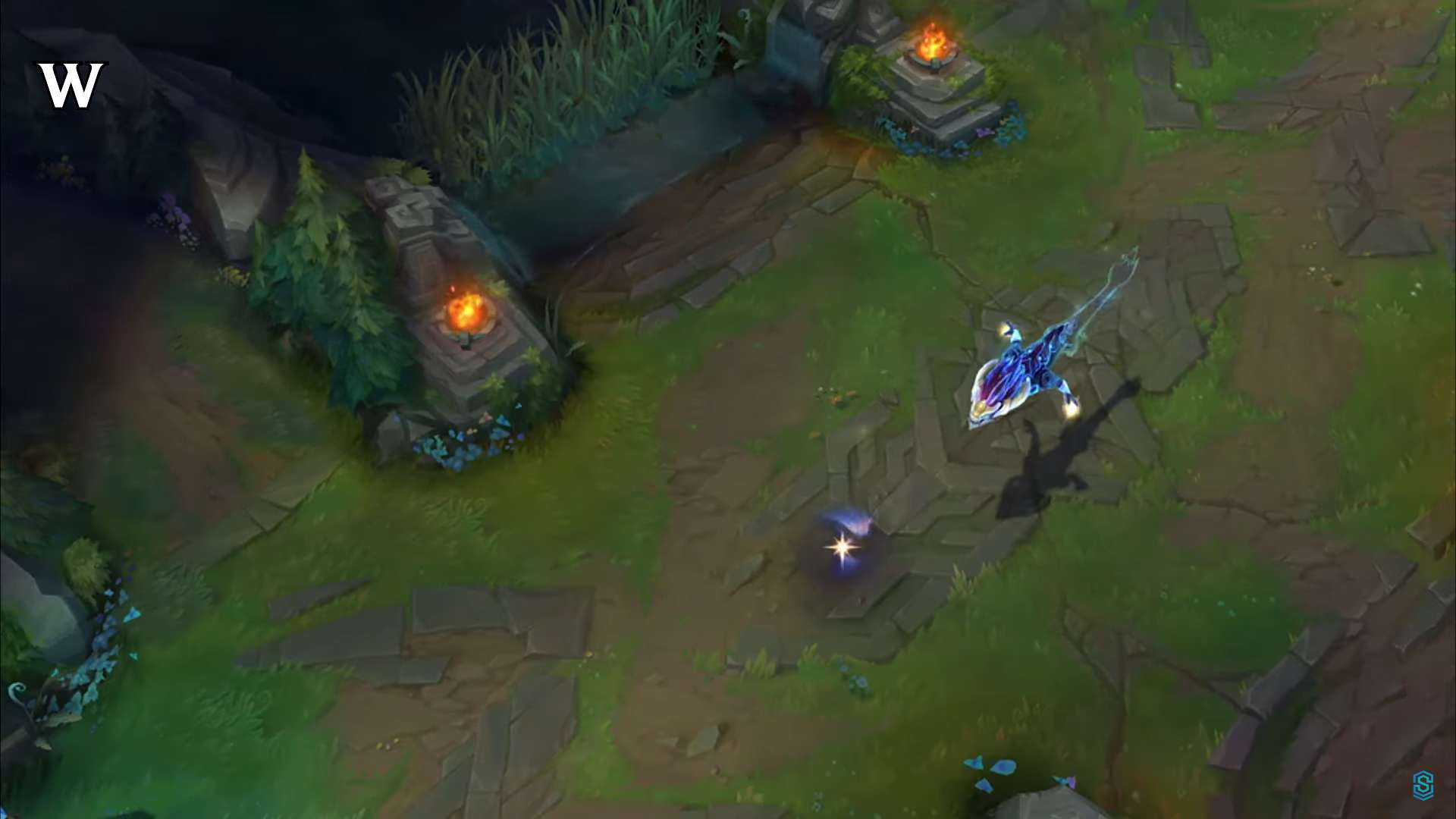 W skill will replace the old E to help Aurelion Sol gank in League of Legends.