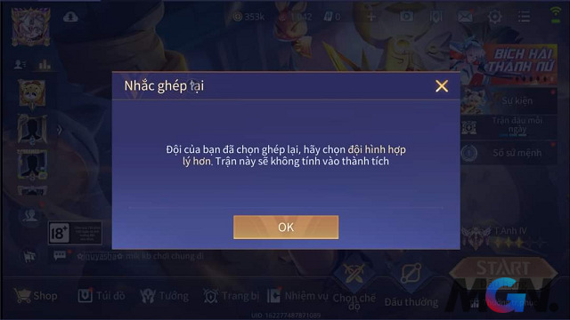 When the match is canceled, the opponent will receive a small amount of essence instead