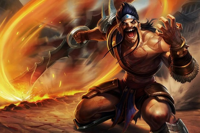 League of Legends Draven is an extremely bombastic card in solo queue and professional tournaments