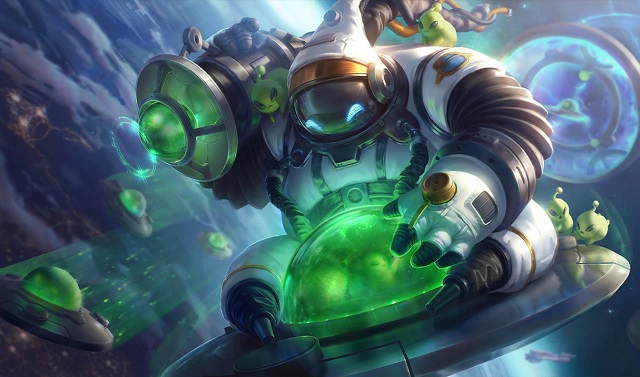 League of Legends Riot launches a new skin line in the Astronaut universe