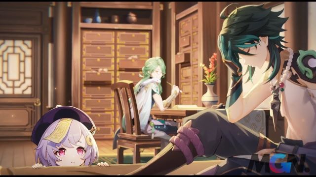 Xiao, Qiqi and Baizhu in the new PV