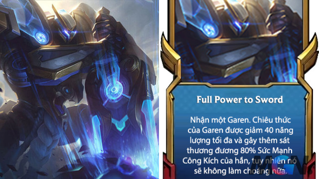 With Super Strength Sword Core, Garen's moves will be significantly reduced mana use