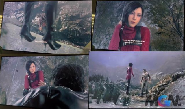 A few more images of Ada Wong in Resident Evil 4 Remake