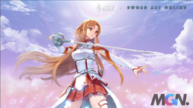 Butterfly Asuna lightning is a costume collab with anime SAO