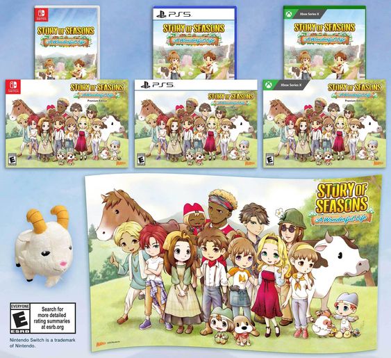 Game Story of Seasons: A Wonderful Life Game Trailer
