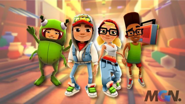 Subway Surfers debuts with four characters