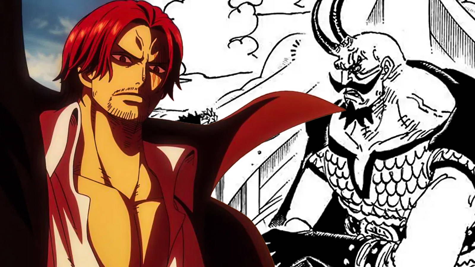 One Piece 1167: Shanks appears as 'God's Devoted Blade' in Mary Geoise 1 One Piece 1167: Shanks appears as 'God's Devoted Blade' in Mary Geoise